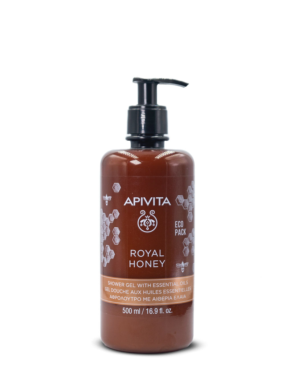 Apivita royal honey shower gel 500mL