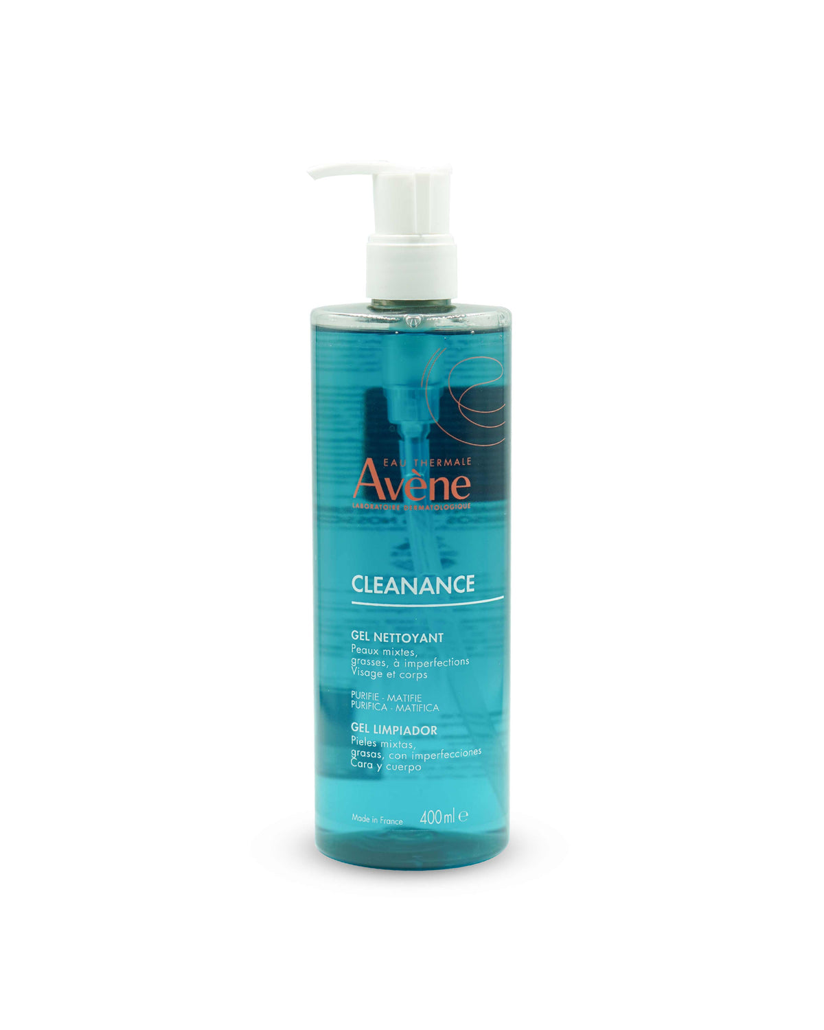 Cleanance gel limpiador pieles grasas con imperfecciones (3 tamaños). Avene