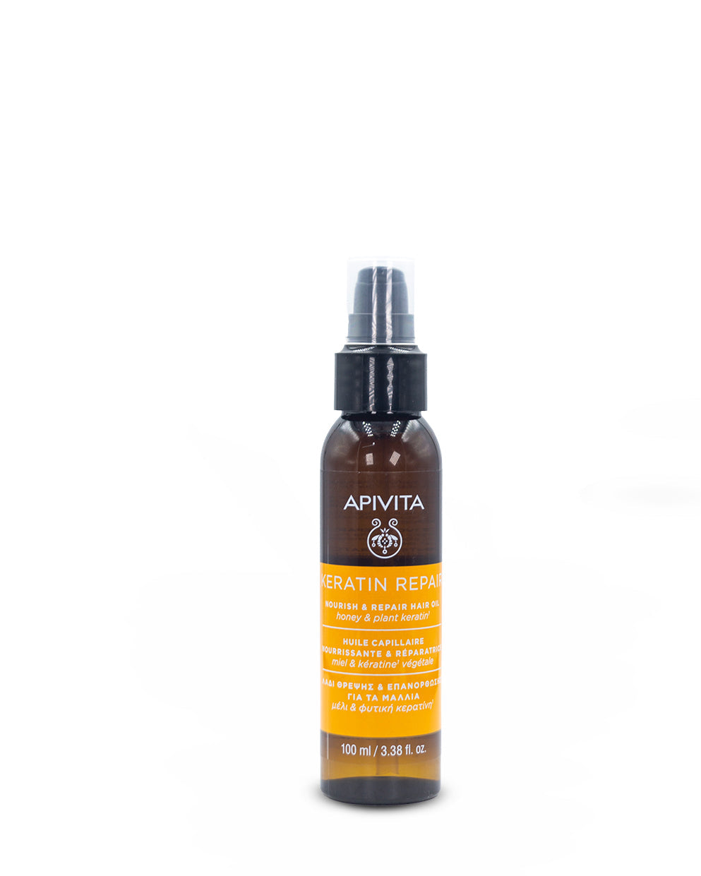Keratin repair aceite capilar nutre y repara 100mL. Apivita