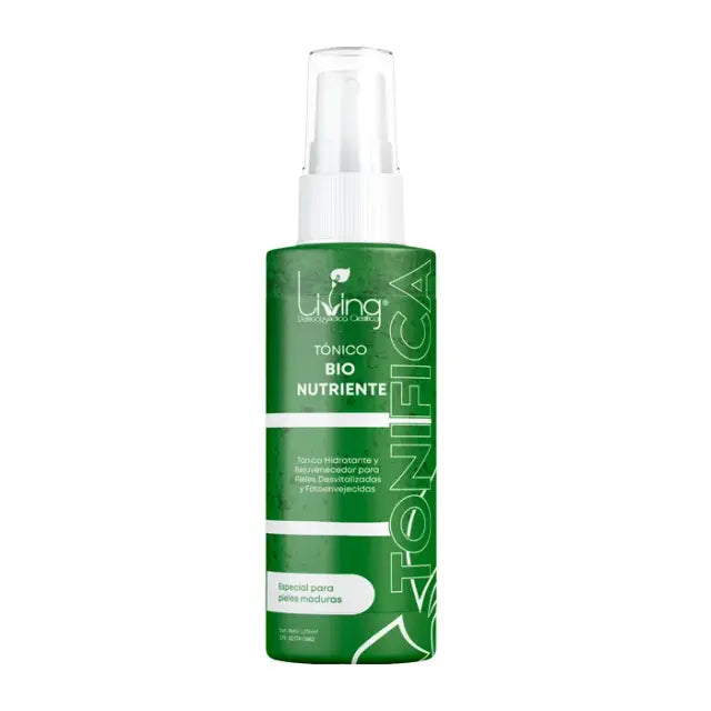 Bio nutriente tónico para pieles maduras 120mL. Living