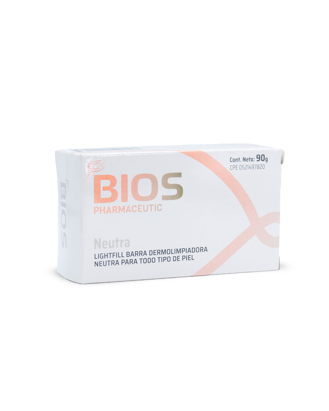 Bios lightfill barra dermolimpiadora neutra 90g