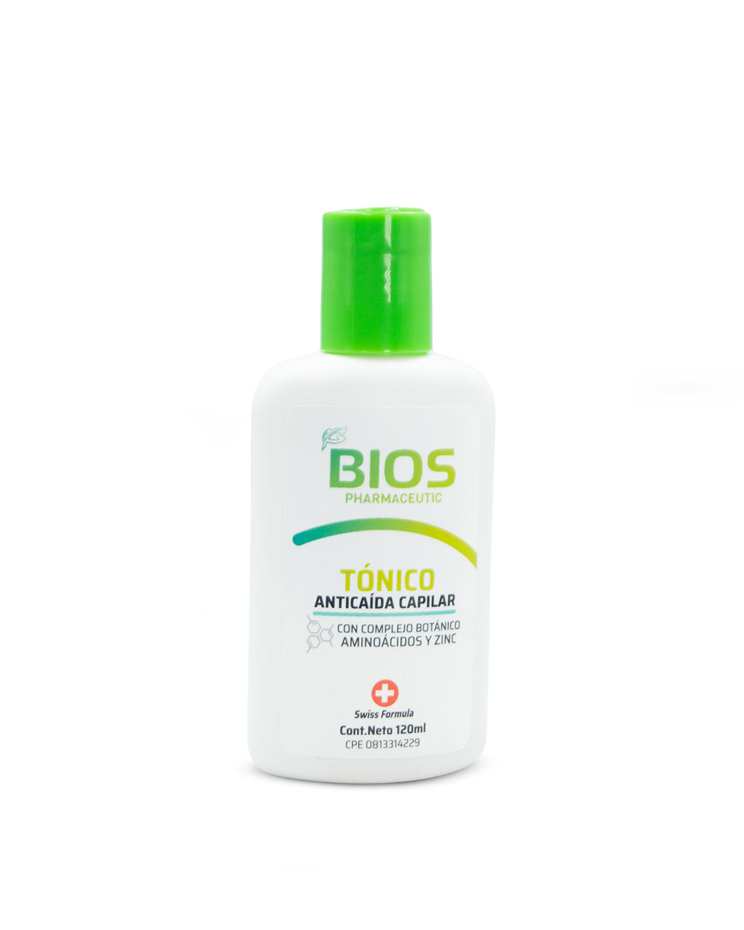 Bios anticaída tónico capilar con complejo botánico, aminoácidos y zinc 120mL