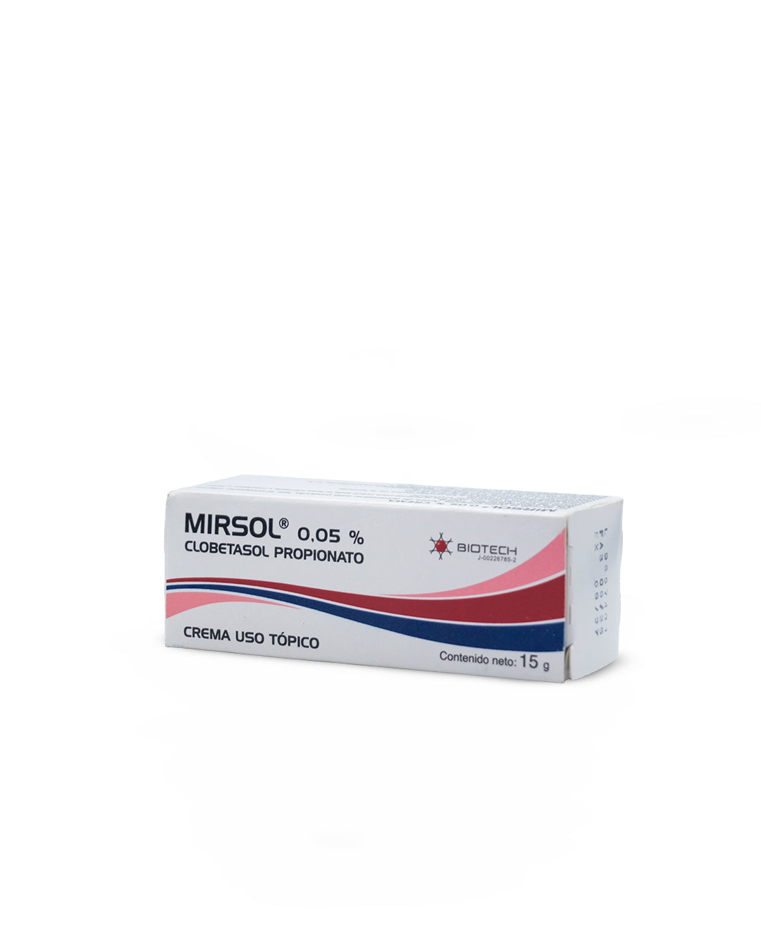 Mirsol crema clobetasol 0.05% 15g. Biotech