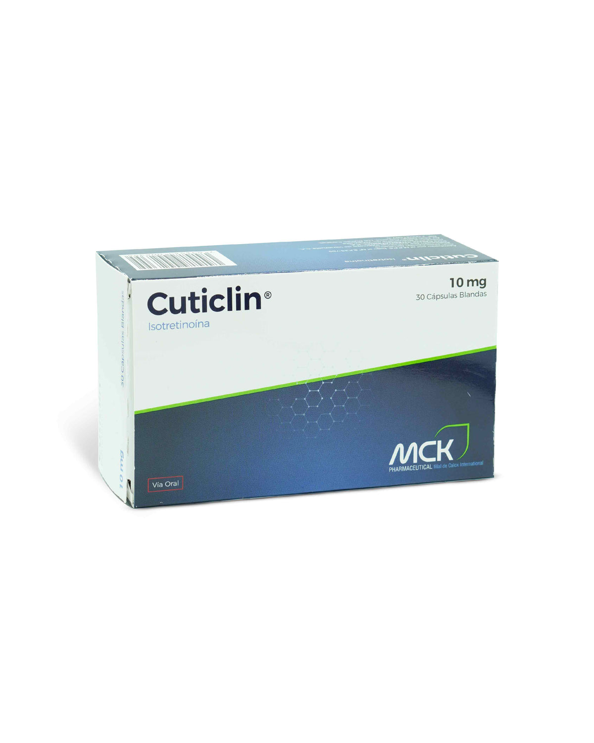 Cuticlin isotretinoína 10mg x 30 cápsulas blandas. Vivax