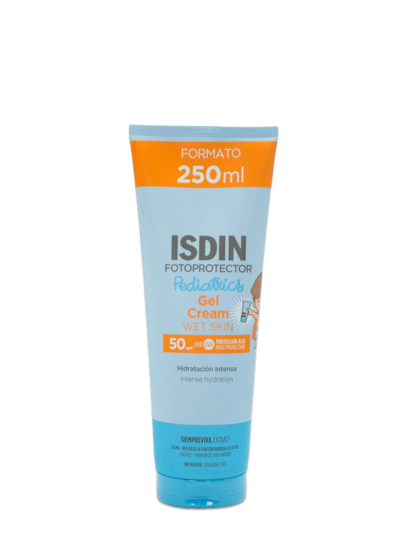 Fotoprotector pediatrics gel crema FPS 50 250mL. Isdin