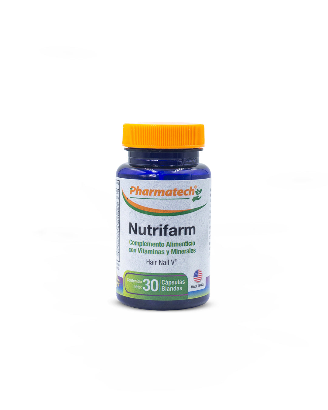 Nutrifarm hair and nails X 30 cap Pharmatech