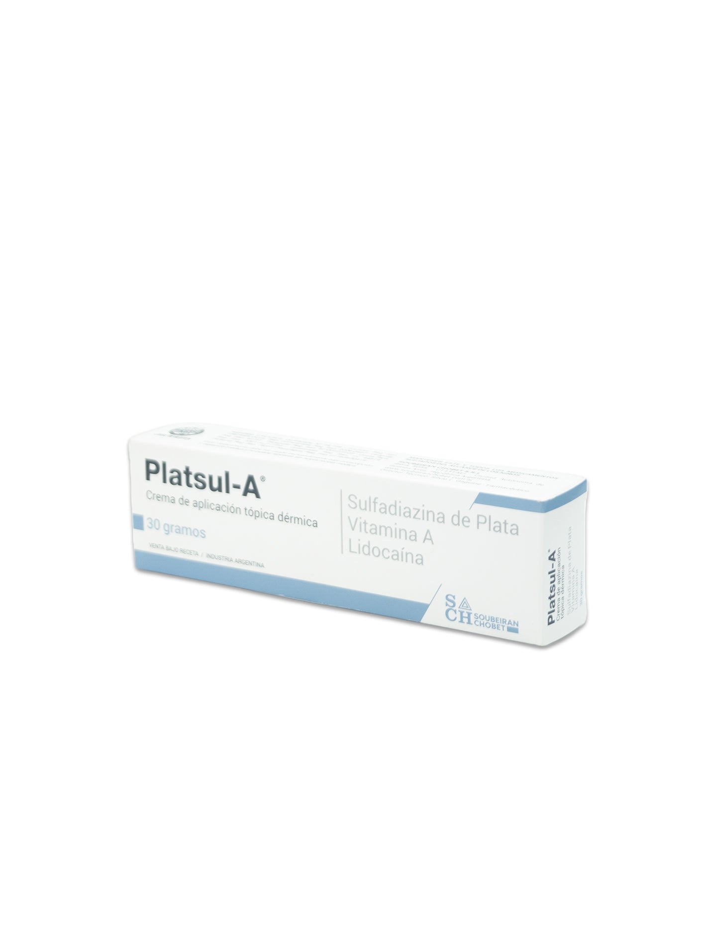 Platsul a crema sulfadiazina de plata y lidocaína. Sch