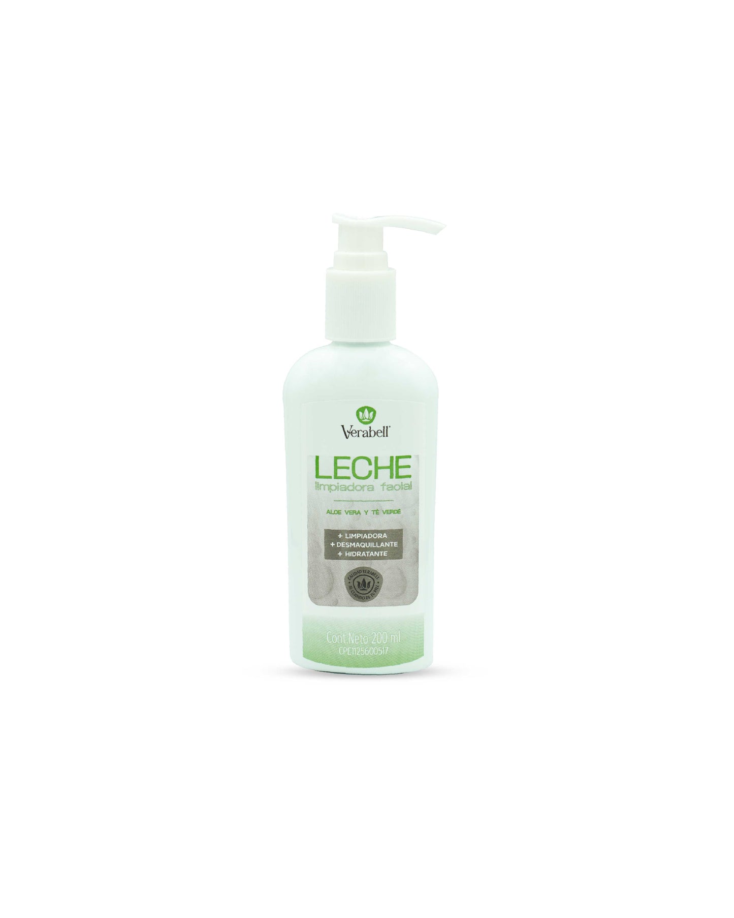 Verabell leche limpiadora facial 200mL