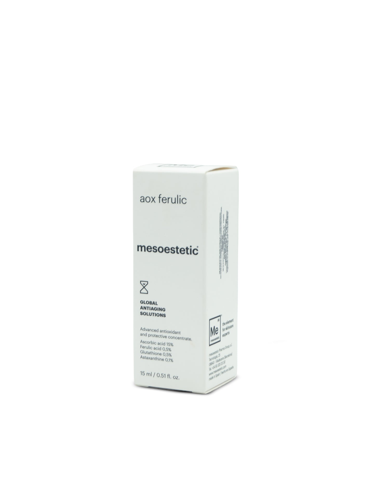 Aox ferulic sérum antioxidante 15mL. Mesoestetic