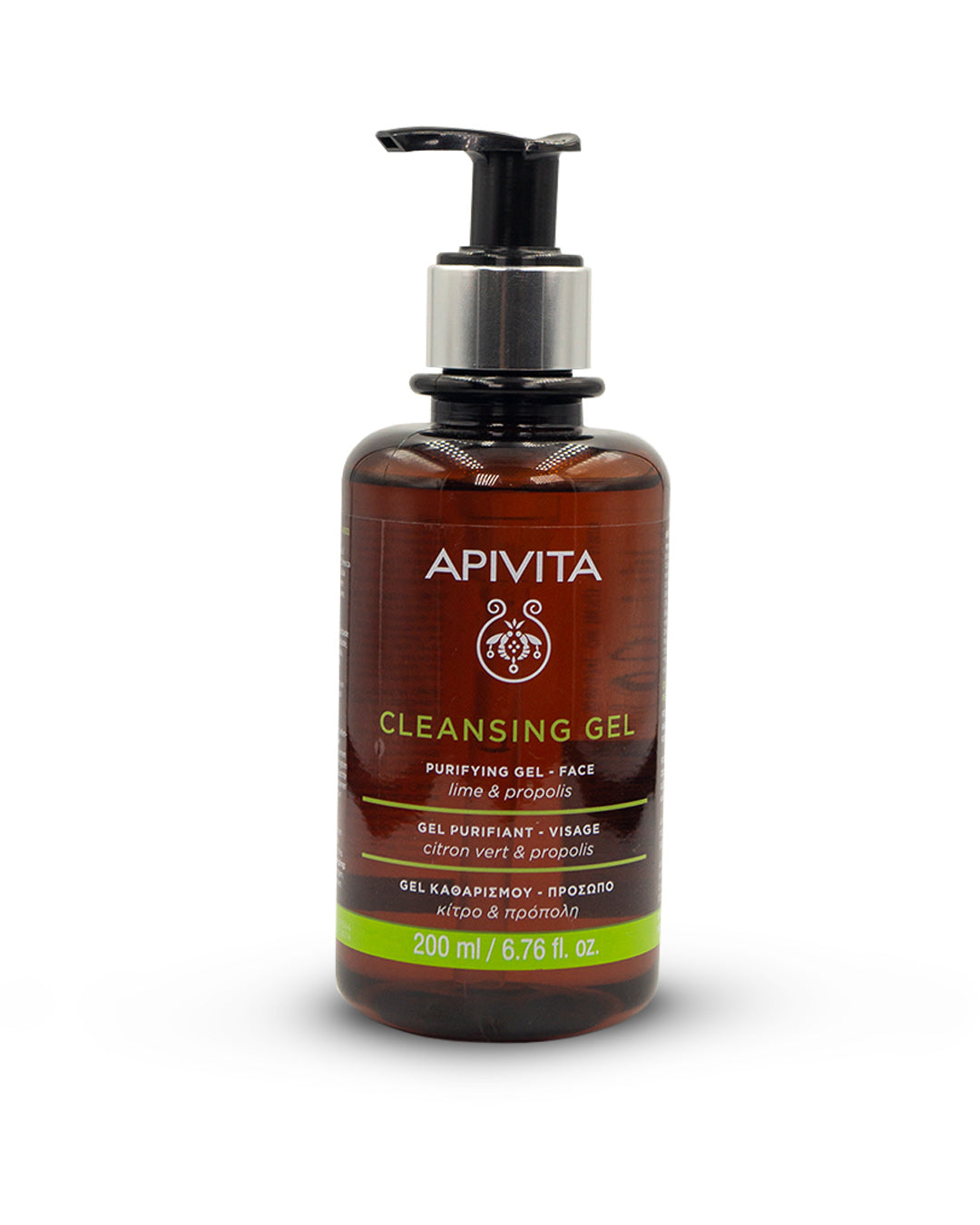 Apivita gel limpiador lima con propóleo 200mL