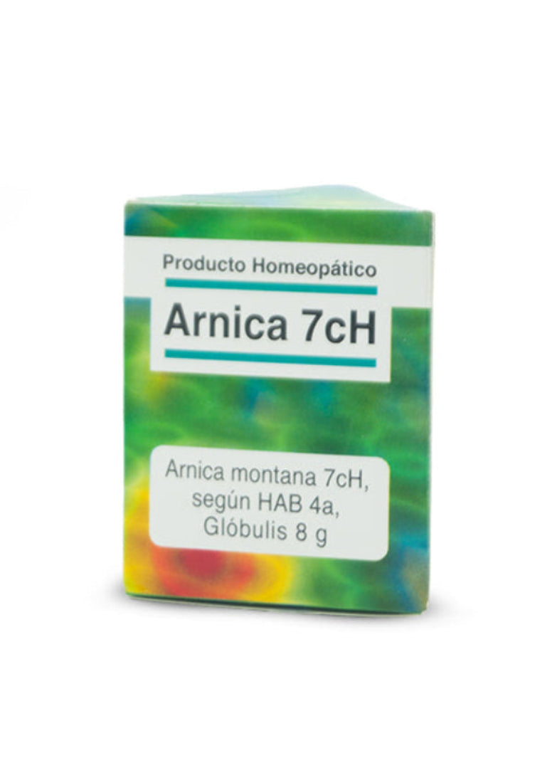 Árnica 7cH glóbulos procesos crónicos reagudizados 8g. Biotecnoquímica