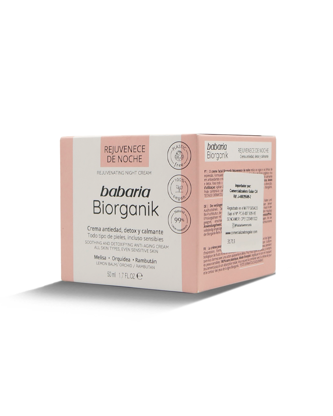 Babaria crema facial noche 50mL