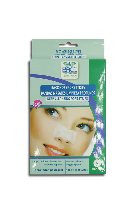 BACC bandas nasales de limpieza profunda 5 unidades