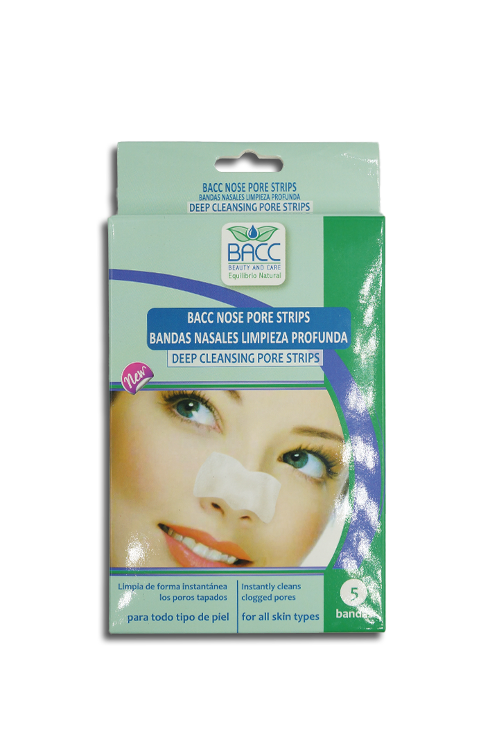 BACC bandas nasales de limpieza profunda 5 unidades