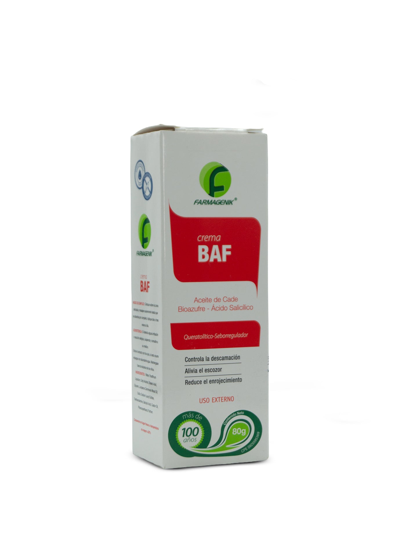 BAF crema queratolítica seborreguladora 80g | Farmagenik
