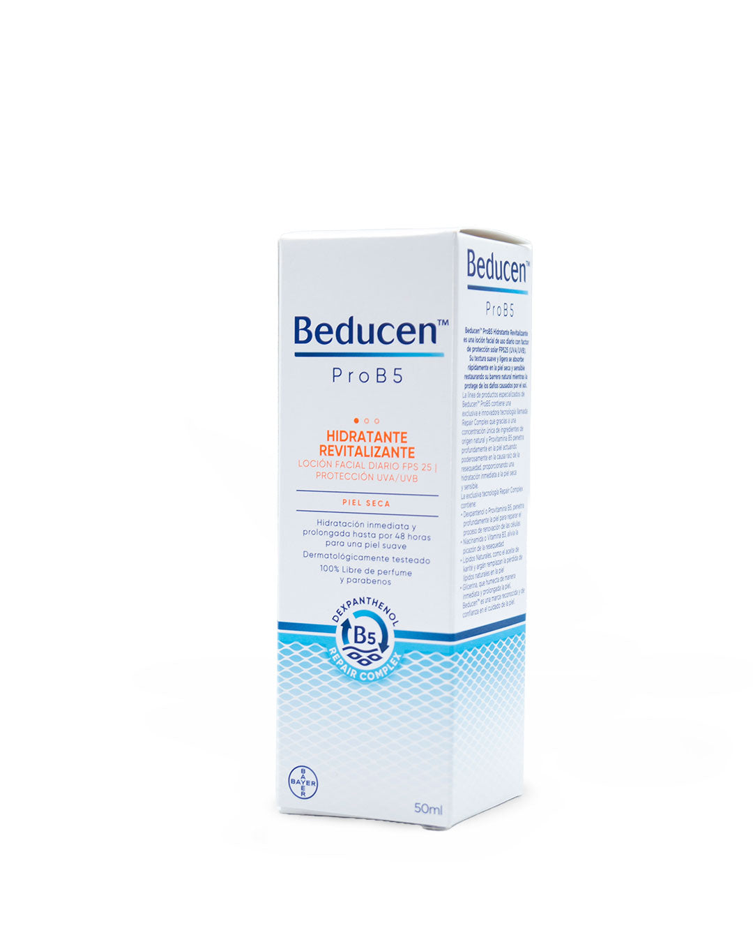 Beducen Pro B5 loción hidratante facial dia FPS25 50mL