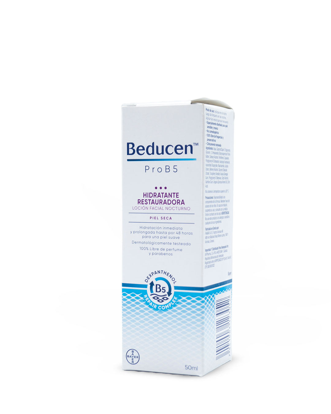 Beducen Pro B5 loción hidratante facial noche 50mL