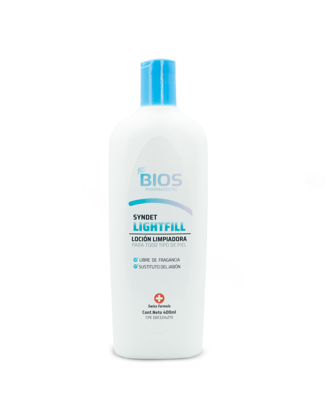 Bios syndet lightfill loción limpiadora para todo tipo de piel 400mL