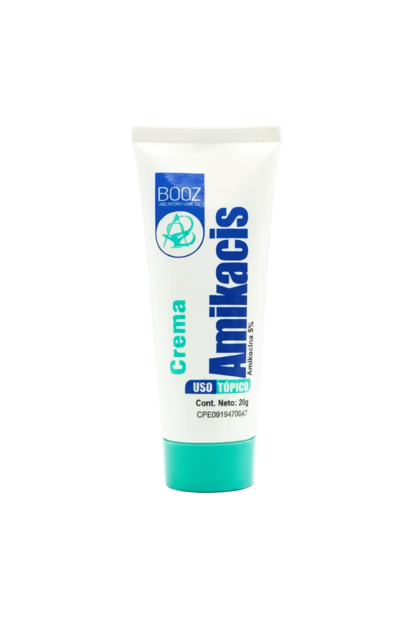 Amikacis amikacina 5% crema 20g. Booz