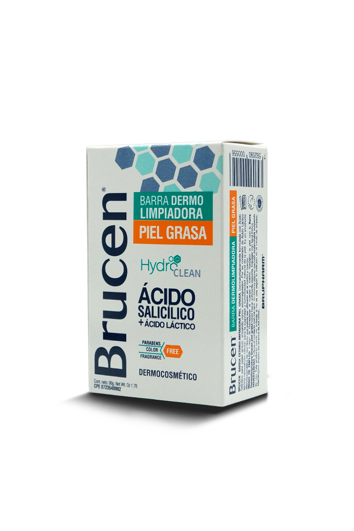 Brucen hydro barra piel grasa 90g