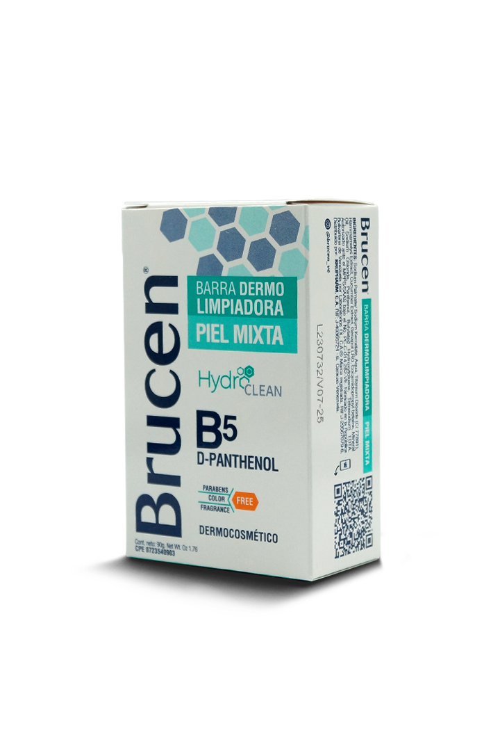 Brucen hydro barra piel mixta 90g