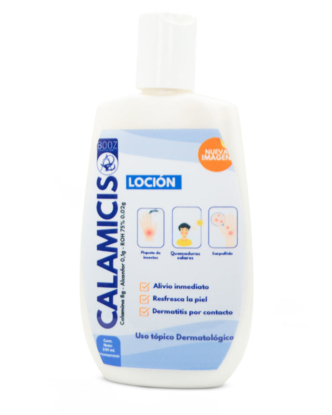 Calamicis calamina loción 200mL. Booz