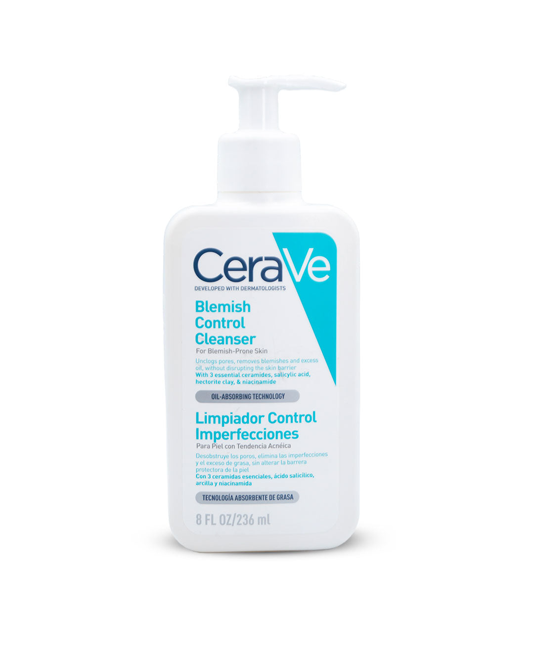 CeraVe limpiador control imperfecciones 236mL