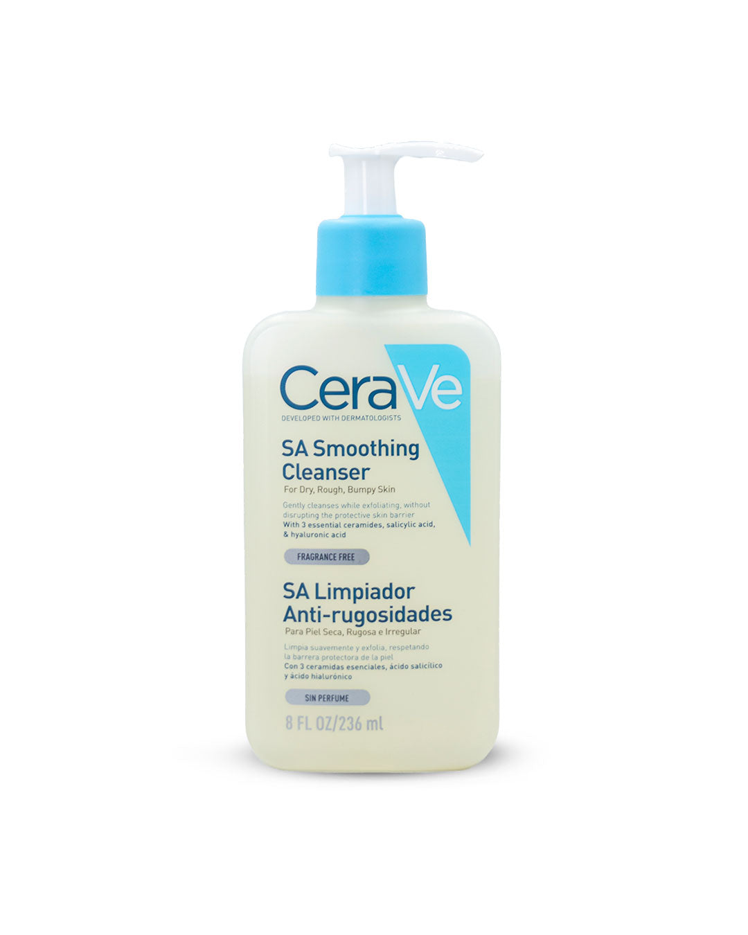 CeraVe SA limpiador antirugosidades 236mL