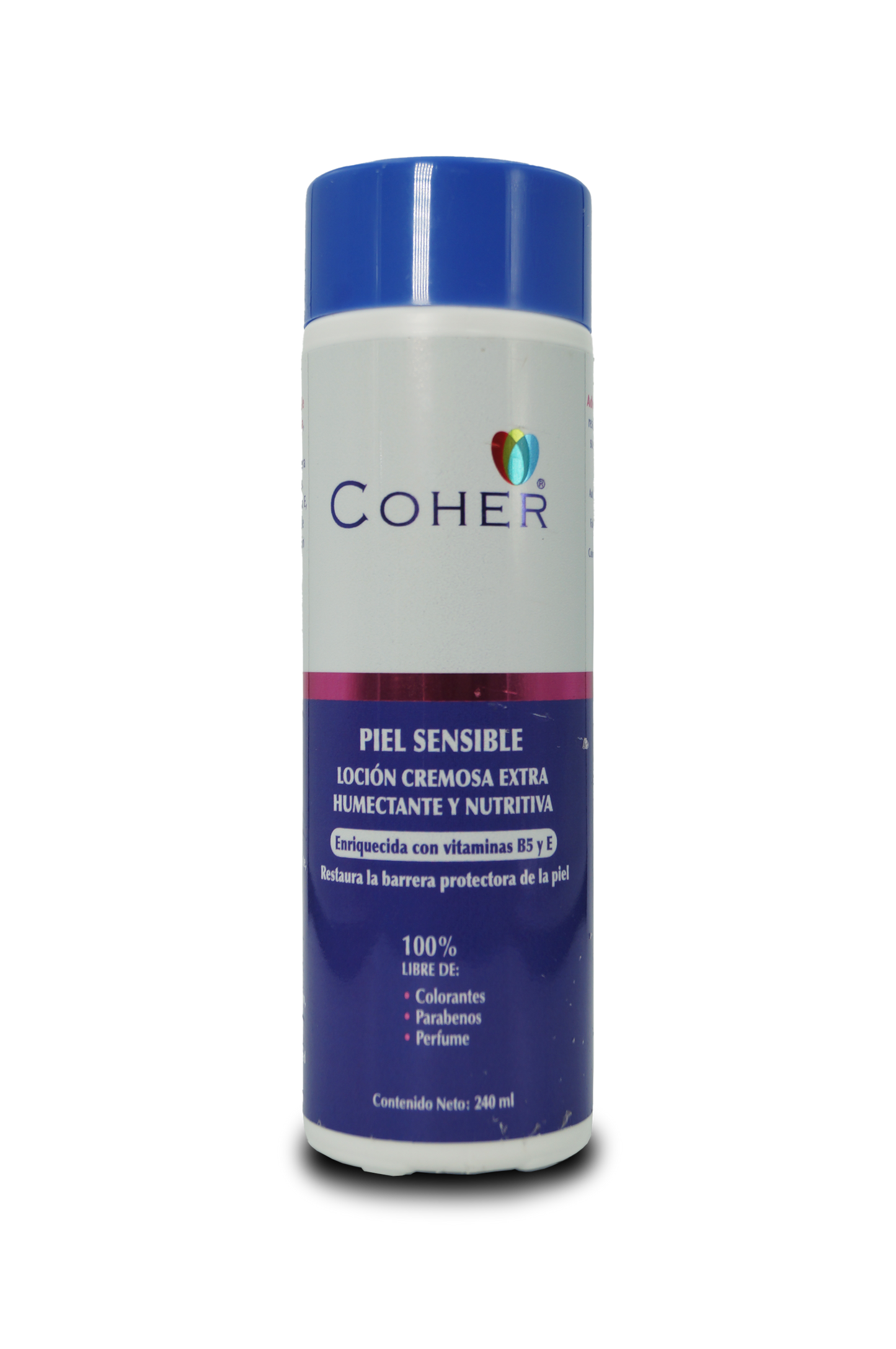 Coher loción extra humectante piel sensible 240mL