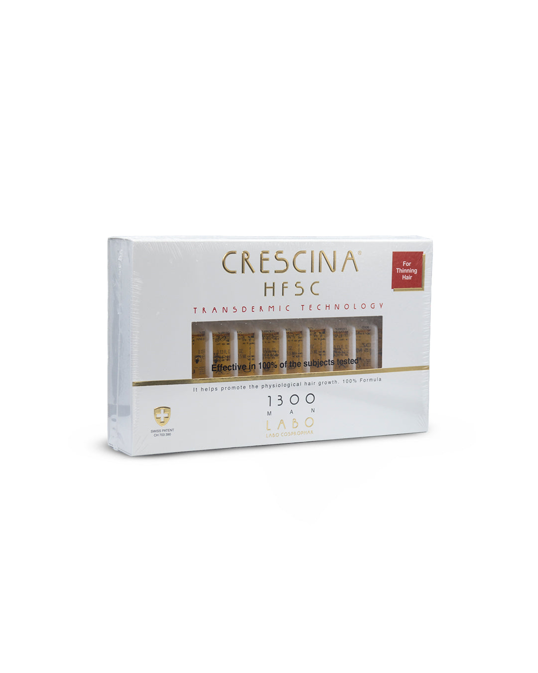 Crescina man crecimiento 20 ampollas x 3.5mL. Labo