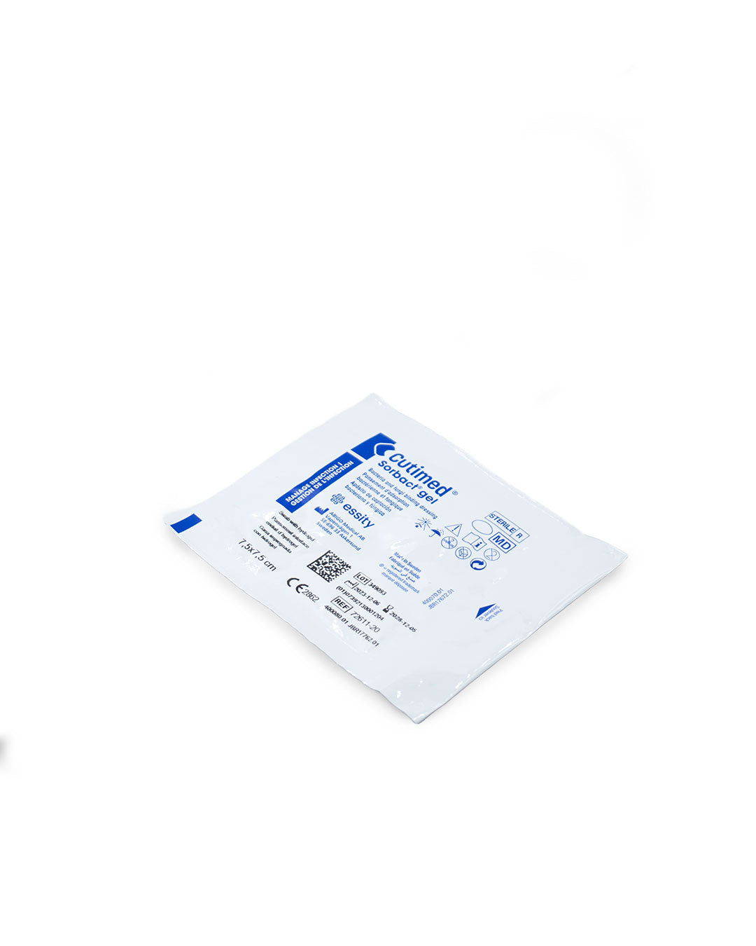 Cutimed sorbact gel 7.5X7.5cm 1UND