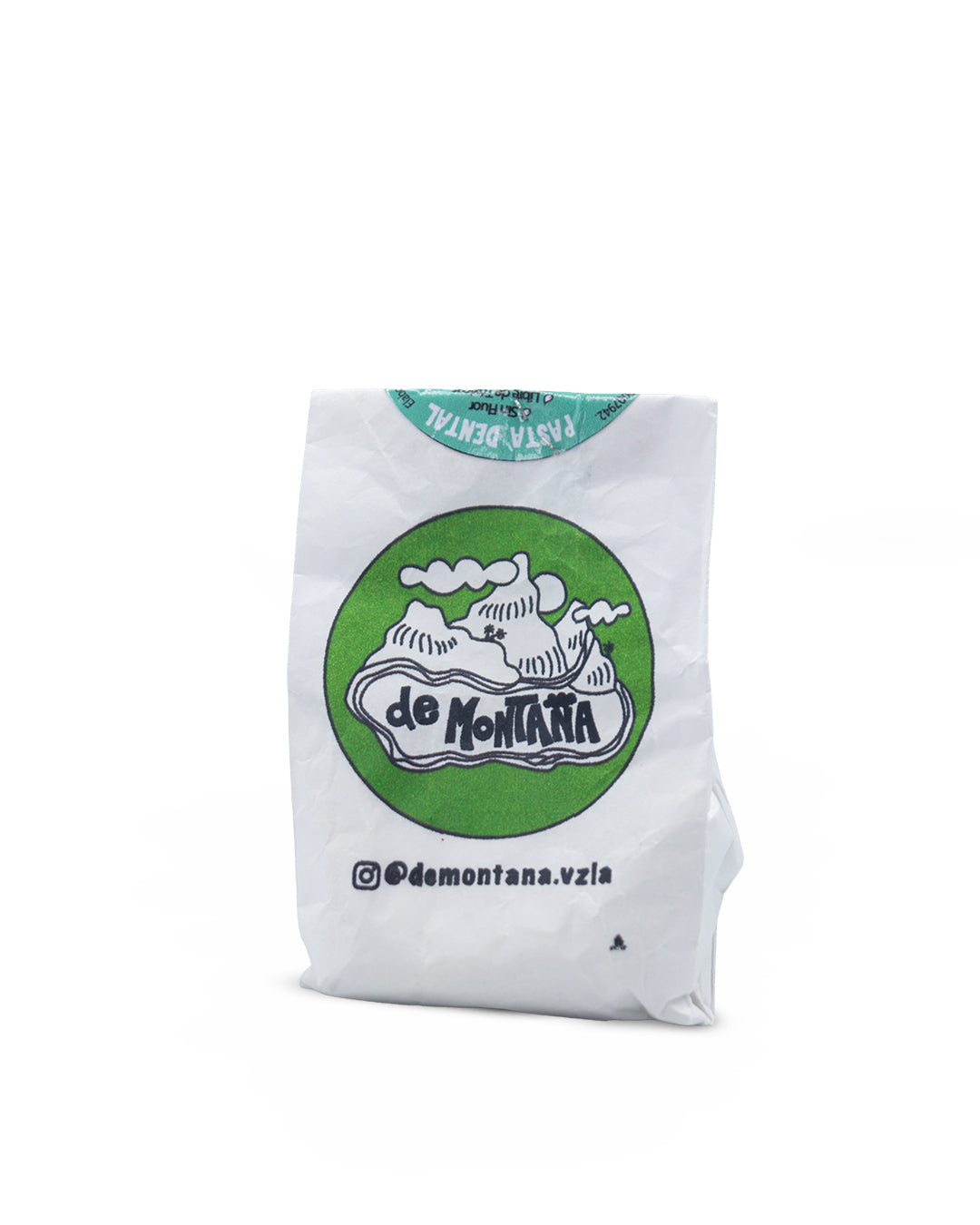 Pasta dental hierbabuena polvo lata, tarro y refill, libre de fluor 100g. De Montaña