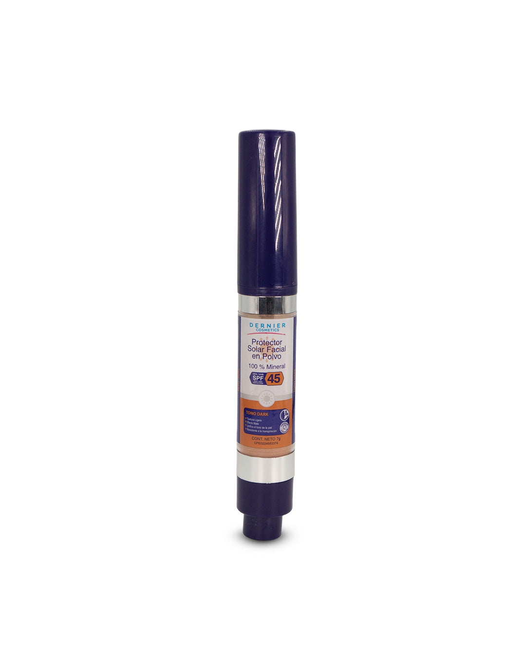 Protector solar polvo 100% mineral FPS 45 7g. Dernier