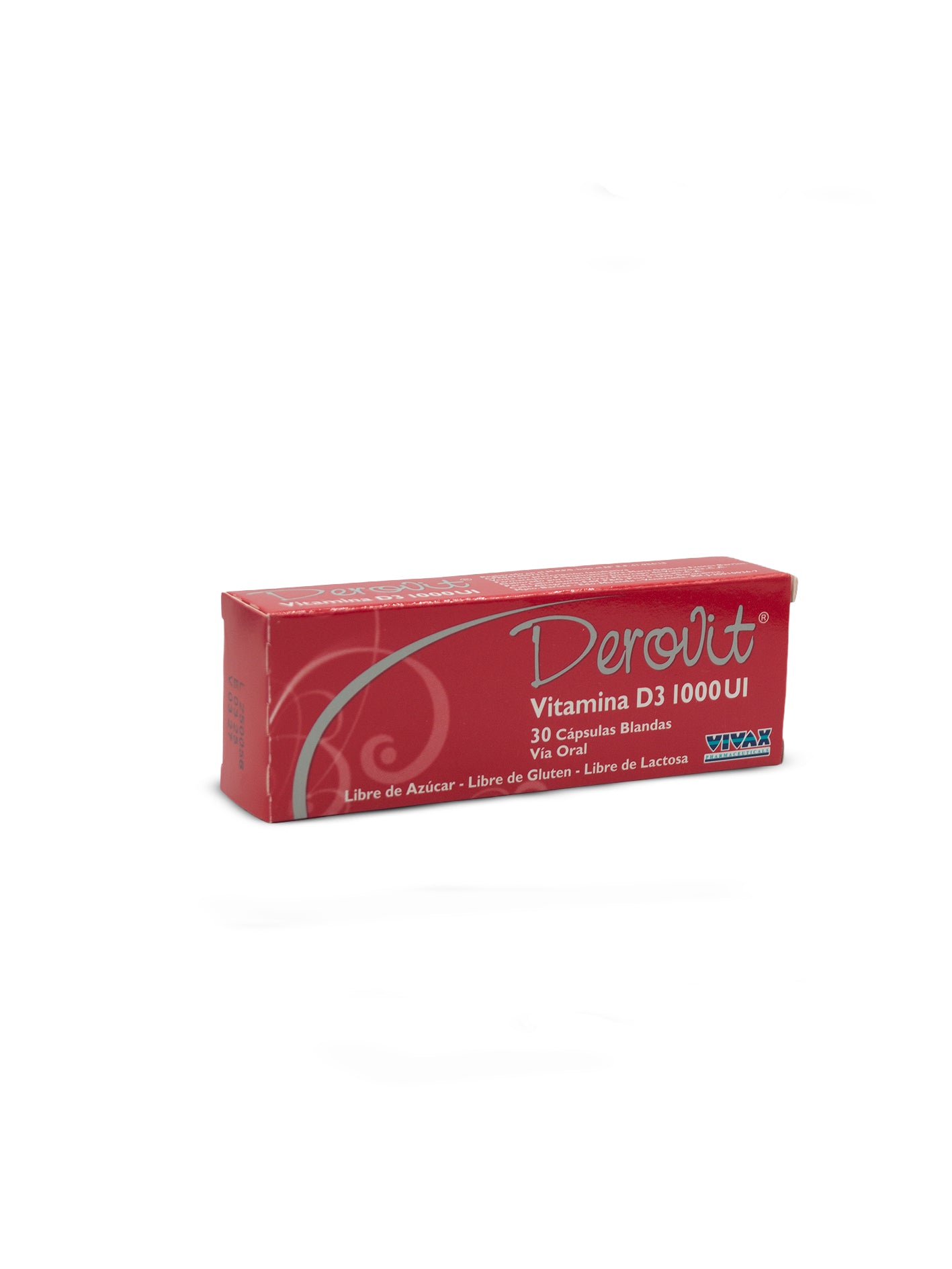 Derovit vitamina D3 1000 U.I. x 30 cápsulas blandas | Vivax