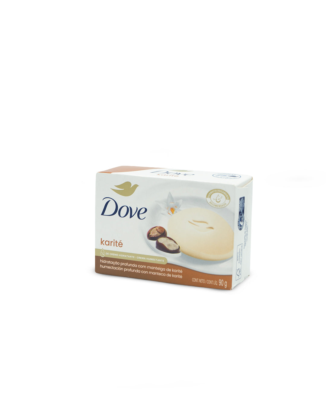 Dove karité jabón barra hidratación profunda 90g