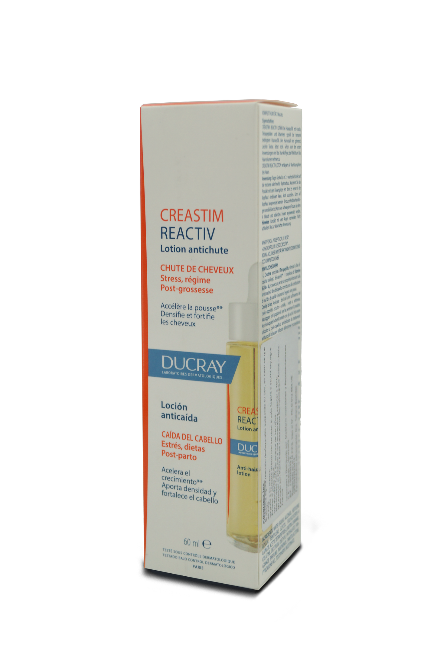 Ducray creastim loción anticaida 60mL