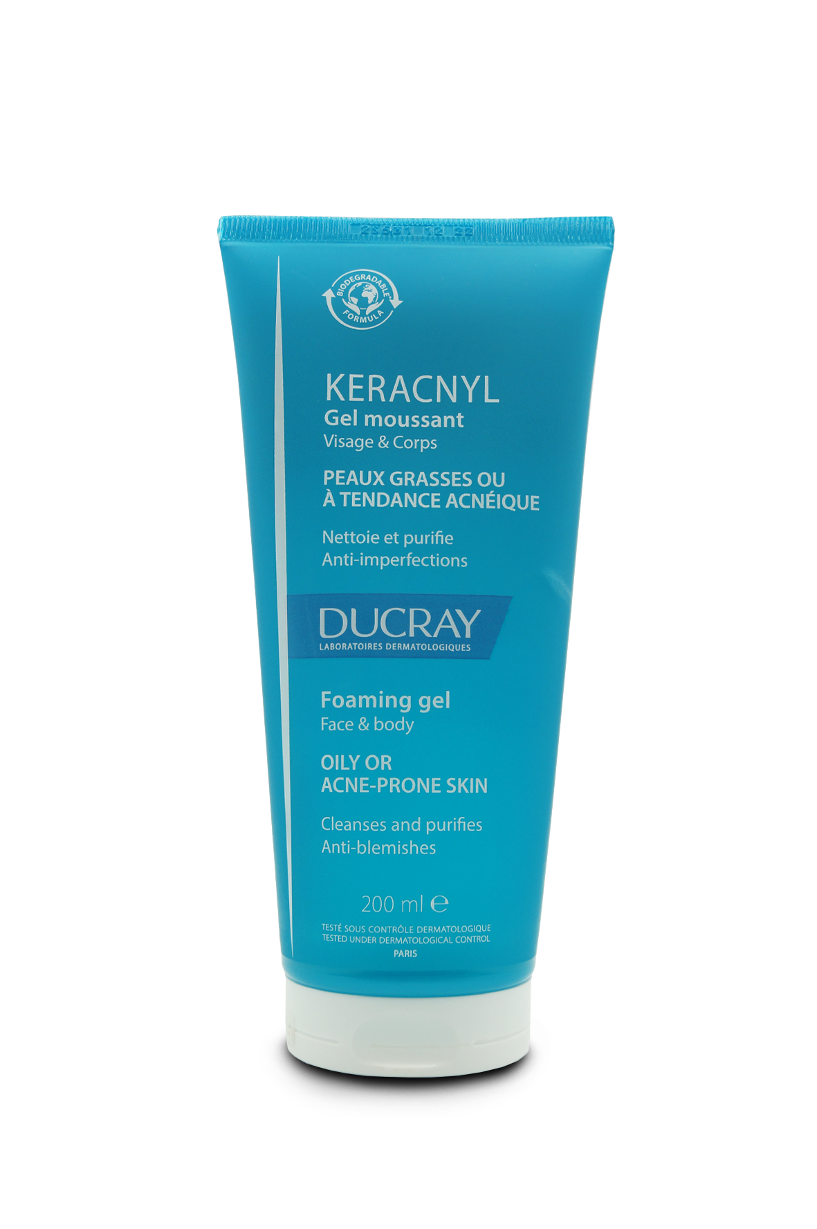 Keracnyl gel moussant 200mL