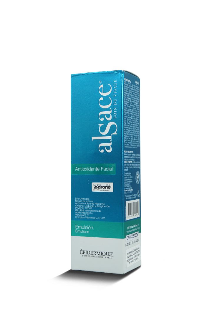 Alsace loción antioxidante facial 60mL