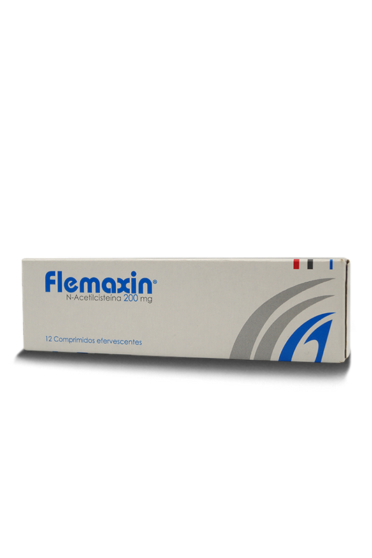 Flemaxin N-acetilcisteína 12 comprimidos efervescentes