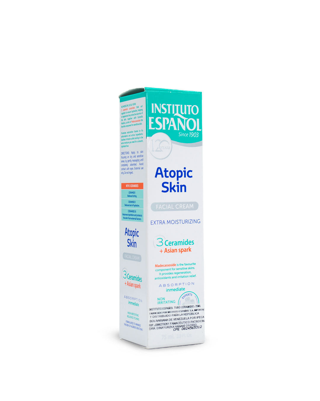 Instituto Español pieles atópicas crema facial 75mL