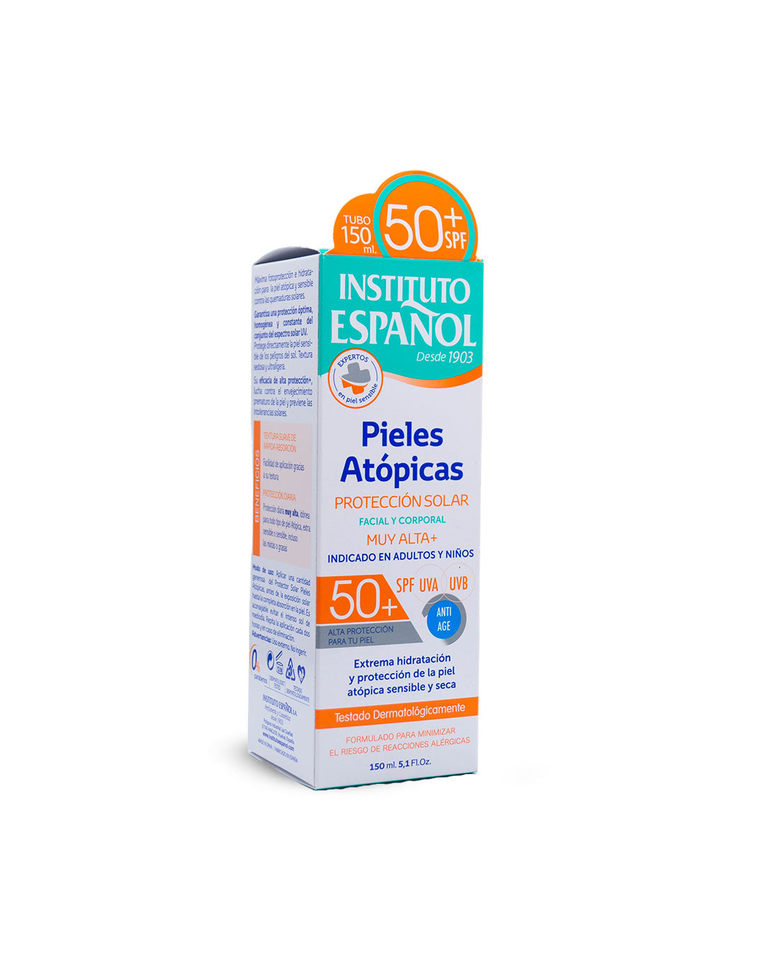 IES pieles atópicas protección solar crema FPS50 150mL