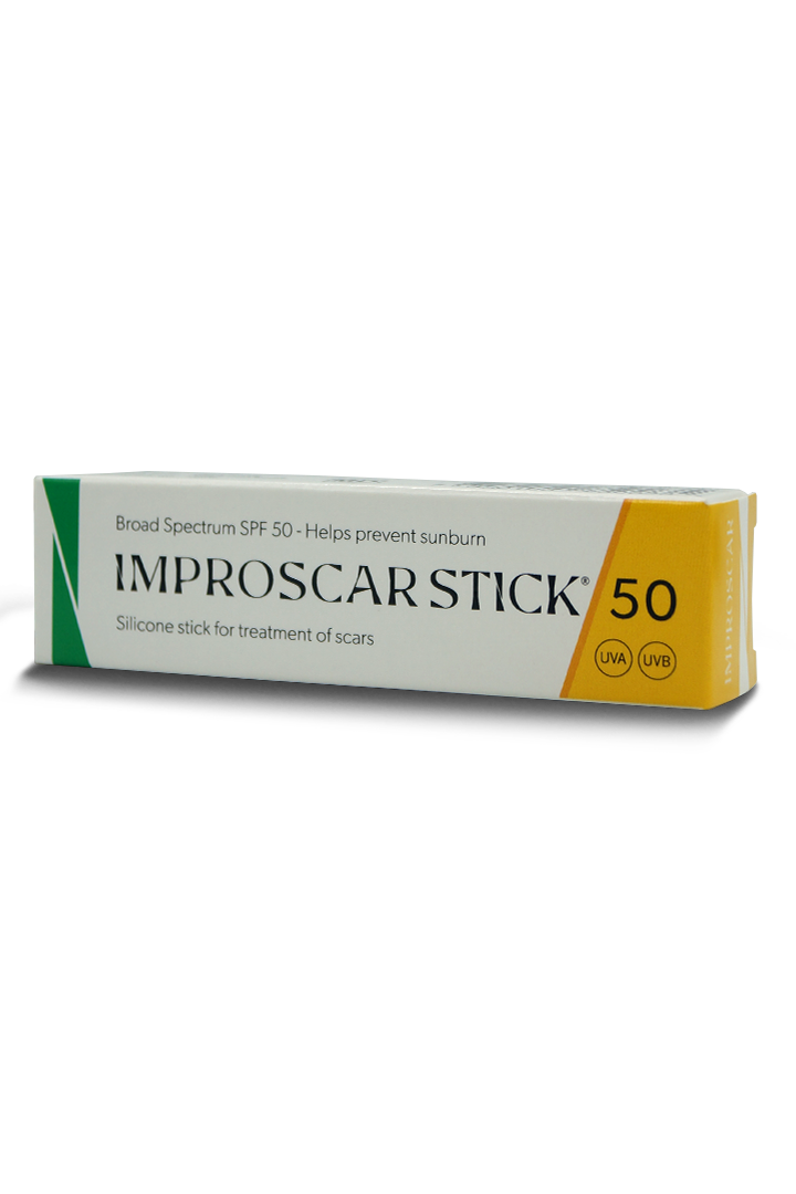 Improscar stick FPS 50 barra de silicón para cicatrices 5g. Canaima