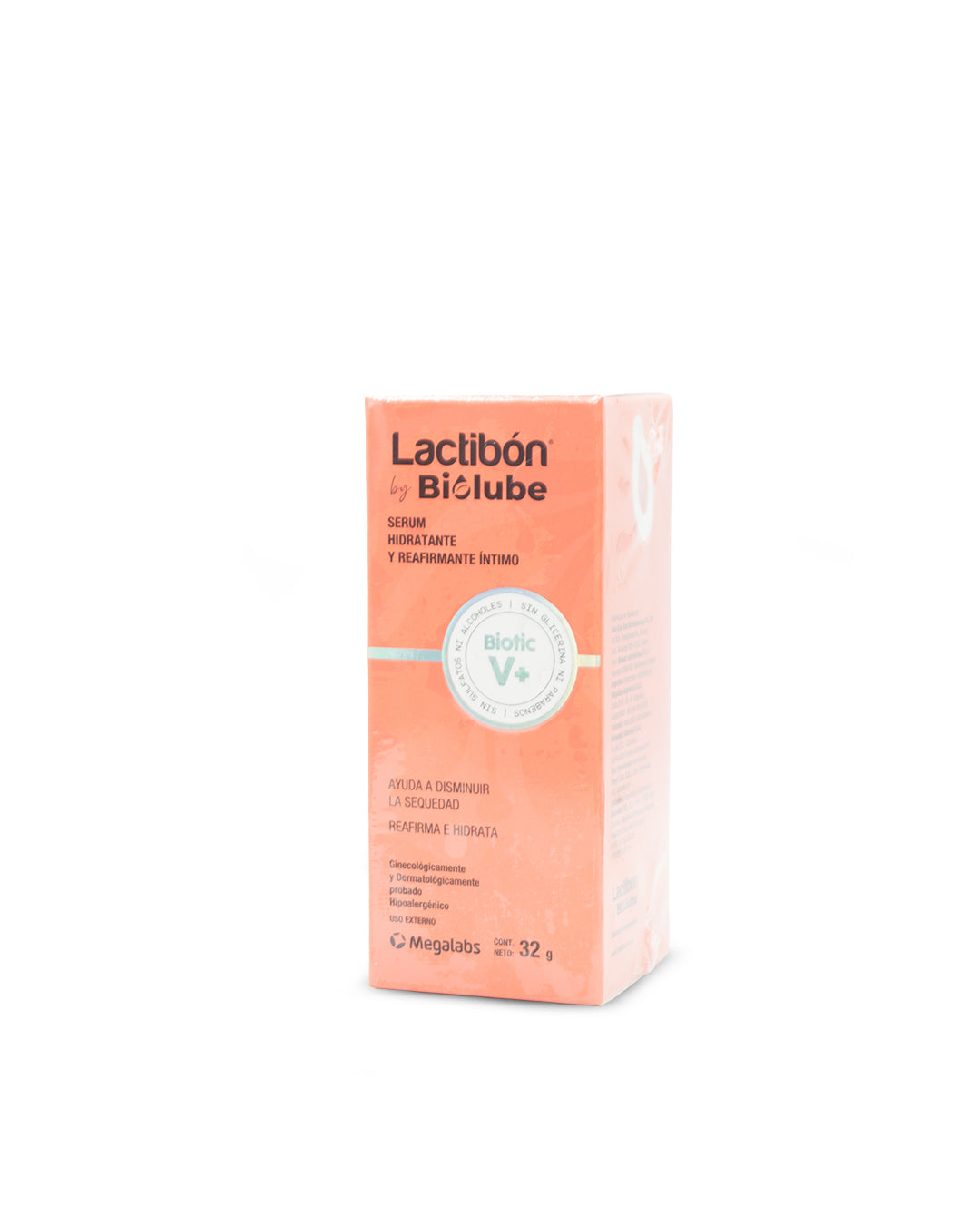 Lactibón biolube sérum íntimo reafirmante e hidratante 32g. Megalabs