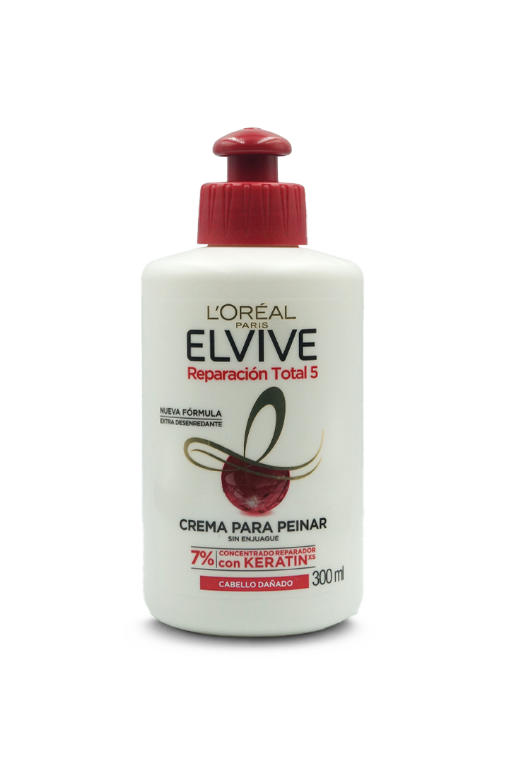 L'Oreal Elvive reparación total 5 crema para peinar 300mL