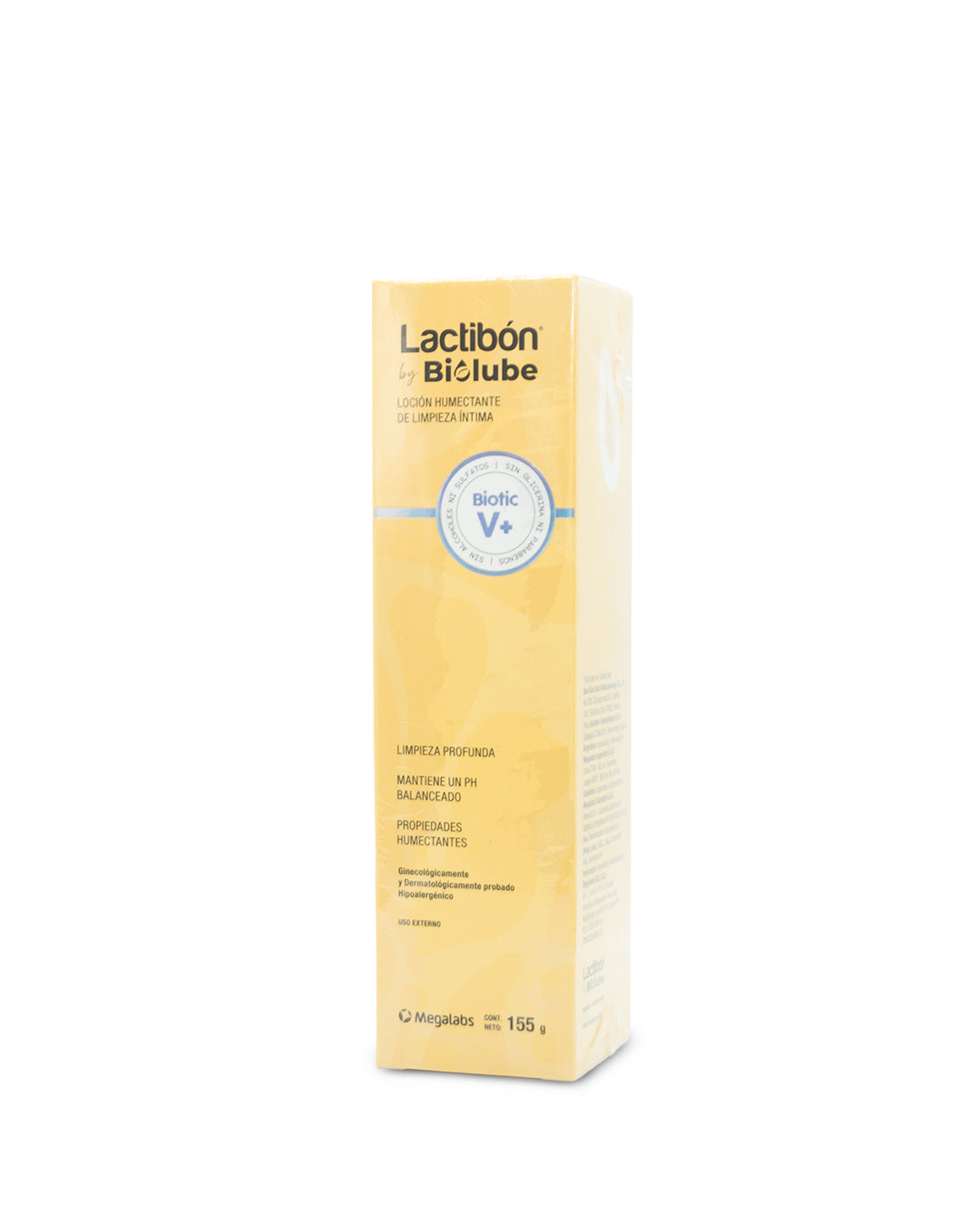 Lactibón biolube limpiadora íntima humectante 155g. Megalabs