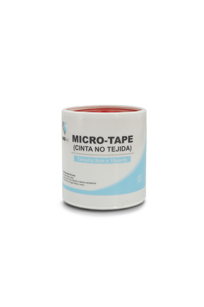 Adhesivo micro tape blanco 5cm x 9,14m