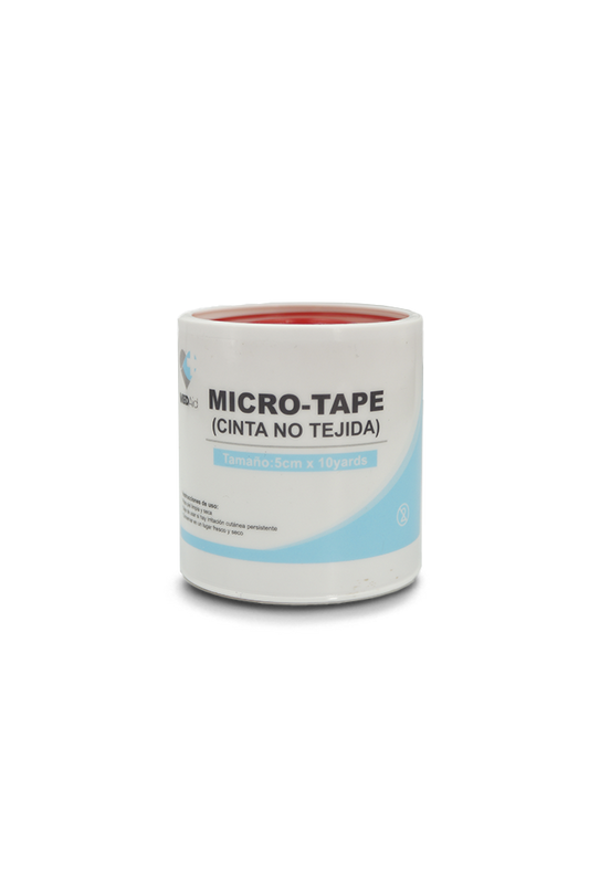 Adhesivo micro tape blanco 5cm x 9,14m