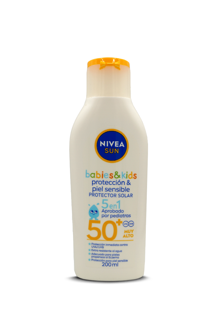 Nivea sun babies kids piel sensible FPS50 200mL