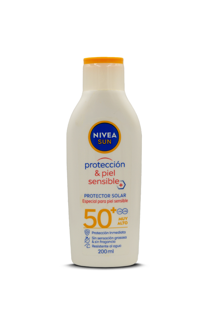 Nivea sun piel sensible FPS50 200mL