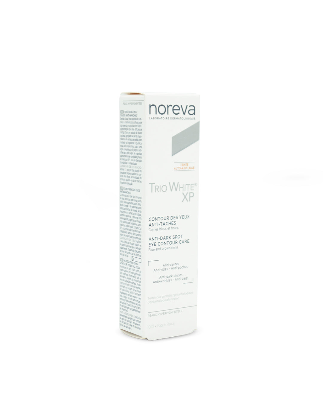 Trio white XP crema ojos anti manchas 10mL. Noreva